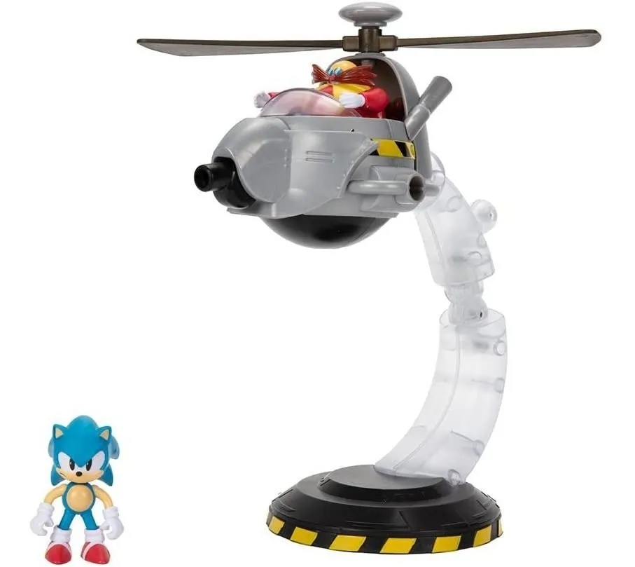 Boneco Sonic The Hedgehog Tomy - Sonic Boom Articulado Sega