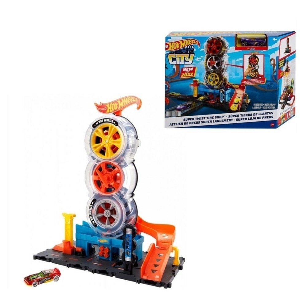 Pista Hot Wheels City Drive-thru De Hambúrguer Mattel