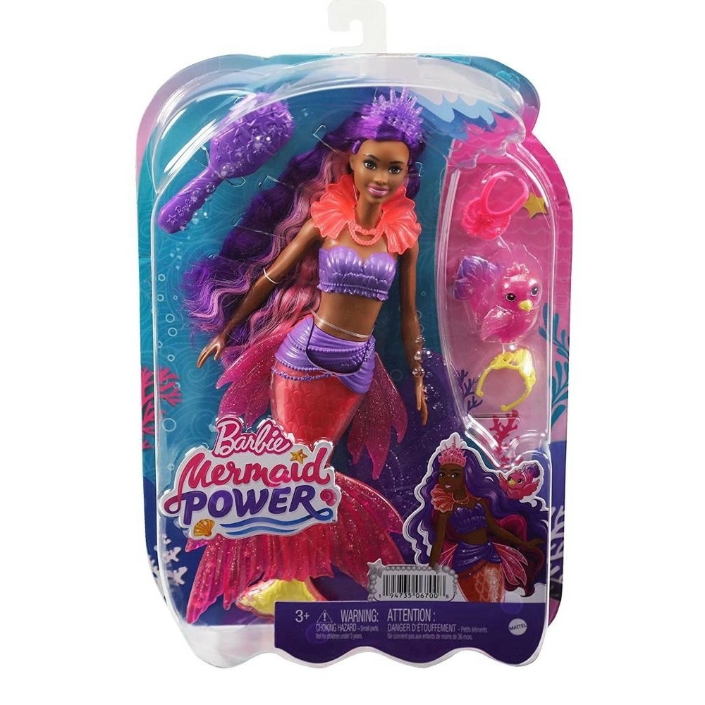 Boneca Barbie - Extra - Barbie Com Saia e Bolsa Roxa - Mattel