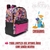 MOCHILA DE COSTAS JUVENIL INFANTIL ESCOLAR MINNIE DISNEY ROS - loja online