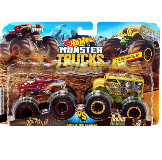 Preços baixos em Amarelo brinquedo e de metal fundido Monster Trucks