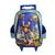 MOCHILA INFANTIL COM RODINHA E COSTAS OURICO VELOZ