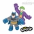 BONECO BATMAN VS GOO JIT ZU SUNNY DC ELASTICO HEROS ARMADURA - loja online