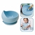 BOWL EM SILICONE COM VENTOSA TIGELA POTE ALIMENTACAO BUBA