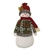 BONECO DE NEVE LONDON 37CM ESPRESSIONE CHRISTMAS