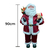 PAPAI NOEL PREMIUM COM URSINHO DE NATAL 90CM - comprar online