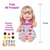 BONECA GRAZIELA CORES E FORMAS SUPERTOYS - comprar online