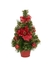 ARVORE DE NATAL MINI DECORADA 30CM VERMELHA