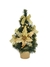 ARVORE DE NATAL MINI DECORADA 40CM DOURADA