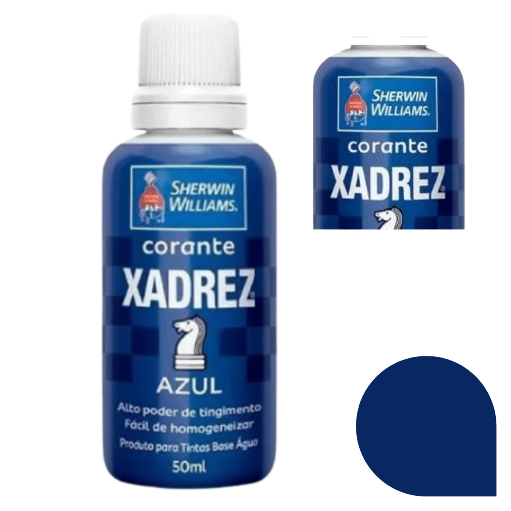 CORANTE LÍQQUIDO XADREZ 50ML - VÁRIAS CORES