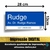 Rudge Ramos Placa Decorativa MDF 3mm 28x13cm - comprar online