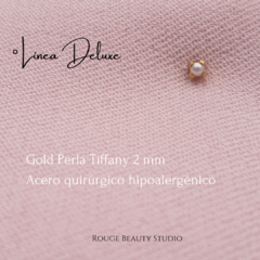 Kit pearl tiffany piercing 2mm