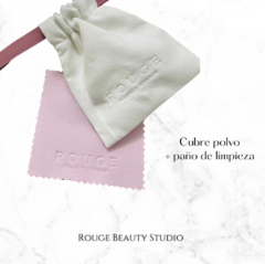 Broquel oro 10K Cometa silueta - Rouge Beauty Studio