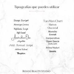 Relicario personalizado circular - grabado láser - Rouge Beauty Studio