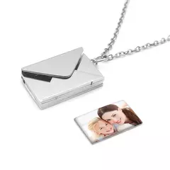 Collar carta con foto personalizada - tienda en línea