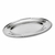 Bandeja de Servir Aço Inox 30x18cm Grossa MZ-99165 / Monaliza