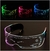 Óculos luminosos coloridos Cyberpunk, luz LED - comprar online