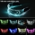 Óculos luminosos coloridos Cyberpunk, luz LED - Got Store