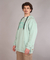 Canguro Oversize Friza Est. Ticket Aqua - comprar online