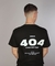 Remera Over Est. Error 404 Negra - tienda online