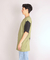 Remera Oversize Est.Dream Verde Combinado con Negro en internet