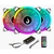 COOLER FAN RISE MODE ENERGY, 3 UNIDADES, 120MM, ARGB, PRETO - FN-02-RGB-5V - comprar online