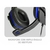 FONE HEADSET GAMER 2XP2 C/MIC AR-S501 PRETO/AZUL - K-MEX na internet