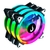 COOLER FAN RISE MODE ENERGY, 3 UNIDADES, 120MM, ARGB, PRETO - FN-02-RGB-5V na internet