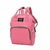 Mochila Mala Bolsa Maternidade Multiuso Multifuncional Mamadeira Rosa (6111) - comprar online