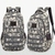 Mochila Mala Bolsa 25L Camuflada Casual Acampamento Semi Impermeável - Cinza ca - Oficina Informática