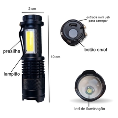 Mini Lanterna Tática - comprar online