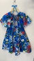 Vestido Flor Azul - loja online