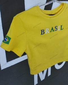 Cropped "Brasil" - comprar online