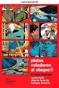 Platos voladores al ataque! El relato ilustrado