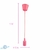 Pendente Colorido Silicone Rosa Fio Tecido Soquete E27 Led - Unity Hope