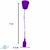 Pendente Colorido Silicone Roxo Fio Tecido Soquete E27 Led - Unity Hope