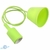 Pendente Colorido Silicone Verde Fio Tecido Soquete E27 Led - comprar online