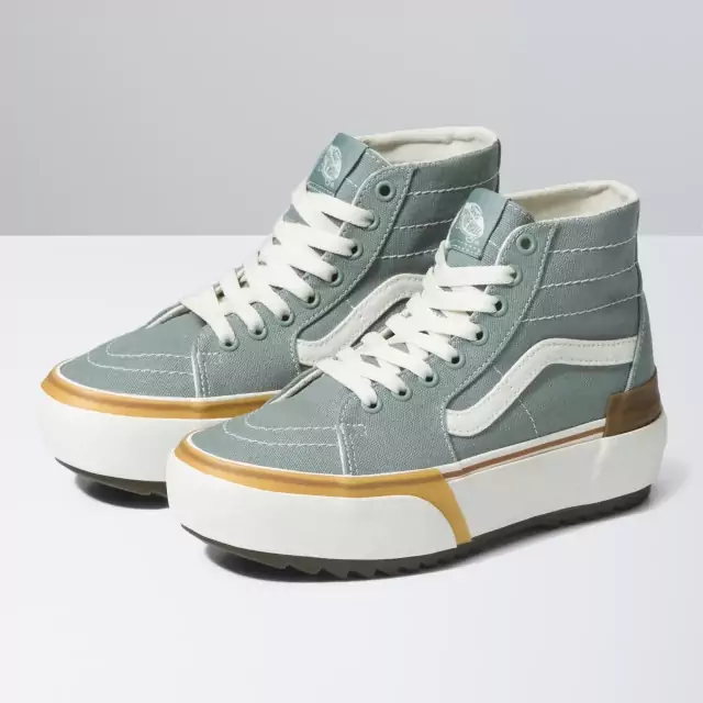 TÊNIS SK8-HI TAPERED STACKED GREEN MILIEU - SNK Store