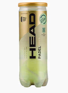 Pelota Head Padel Pro S Tubo x 3