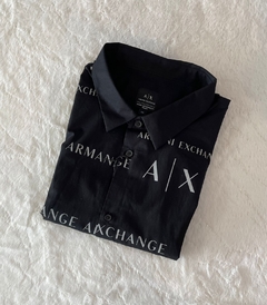 Playera tipo polo Armani Exchange