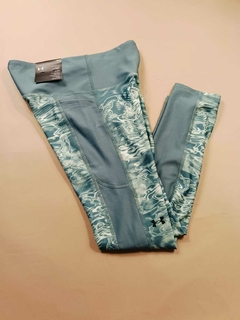 Leggin aqua con franjas tye dye under