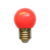 Foco LED - 1 W - Luz roja - Volteck - Mini Globo