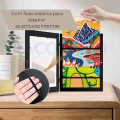 Quadro Guarda Desenhos - Moldura para Obras de Arte - comprar online