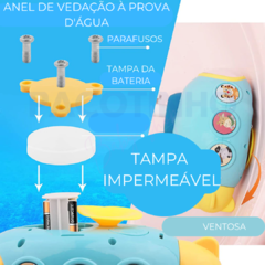 Chuveiro Submarinho - Brinquedos de banho do bebê e crianças - Pacotinho Shop