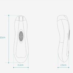 Kit Lixa de Unhas Elétrico Multifuncional com Estojo para Bebês e Crianças na internet