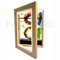 Quadro Guarda Desenhos - Moldura para Obras de Arte - comprar online