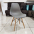 CADEIRA EAMES CINZA ELEGANCE