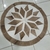 TAPETE DE COURO MANDALA 1,20 M - 6069