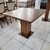 CONJUNTO MESA LARISSA/ALPHA II IMBUIA CHAPA + 4 CADEIRAS LANA MEL - comprar online