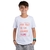 camisa infantil branca - Por trás de um grande filho